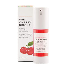 a Very Cherry Brightening Vitamin C Face Serum with Hyaluronic Acid